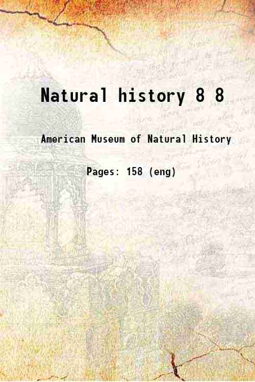 Natural history 8 8