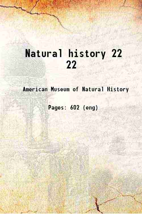 Natural history 22 22