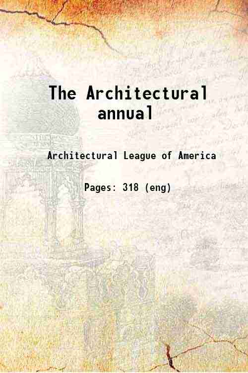 The Architectural annual 