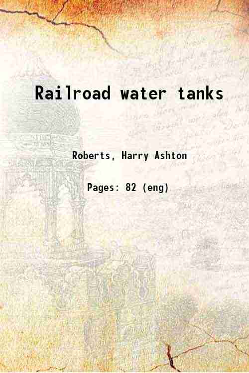 Railroad water tanks 