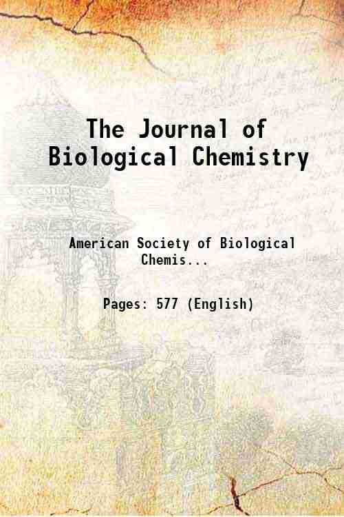 The Journal of Biological Chemistry 