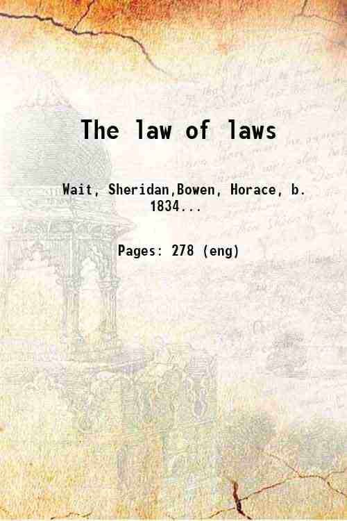 The law of laws 