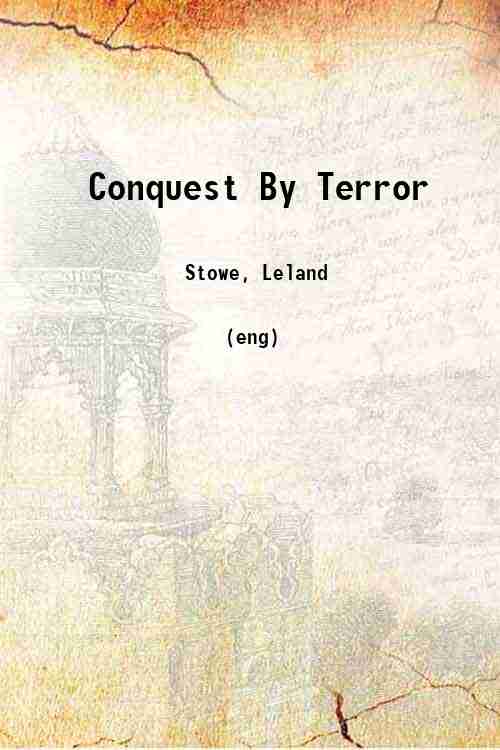 Conquest By Terror 