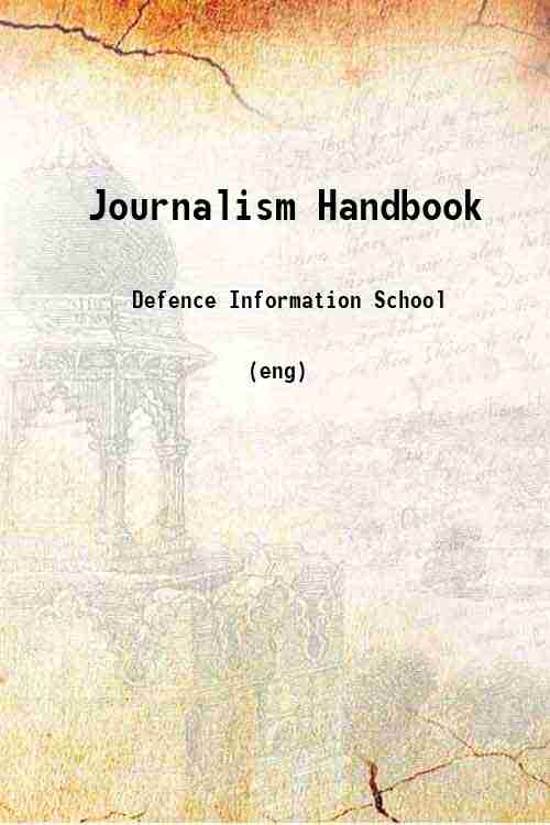 Journalism Handbook 