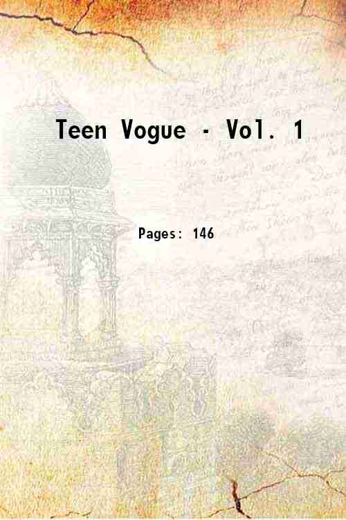 Teen Vogue - Vol. 1 