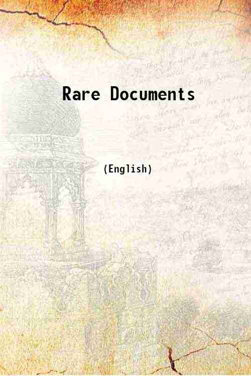 Rare Documents 