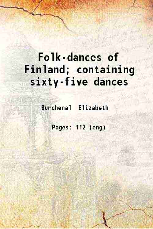 Folk-dances of Finland; containing sixty-five dances 