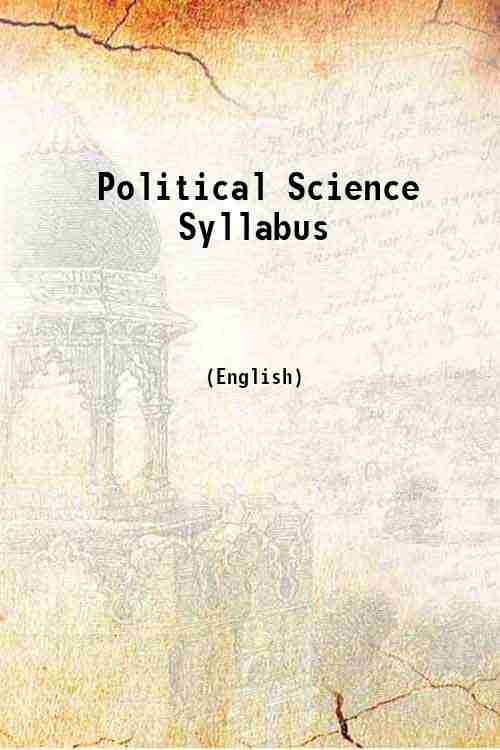 Political Science Syllabus 