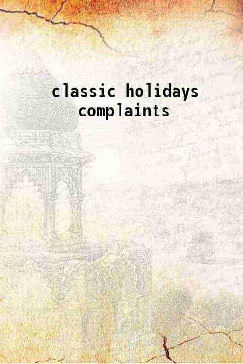 classic holidays complaints 