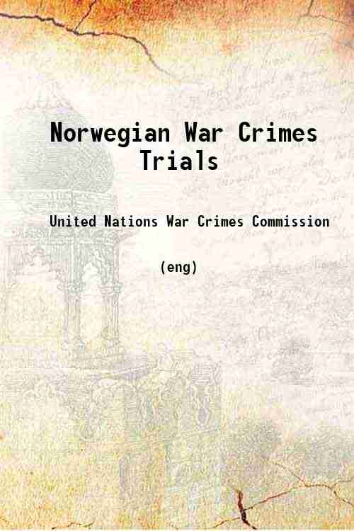 Norwegian War Crimes Trials 
