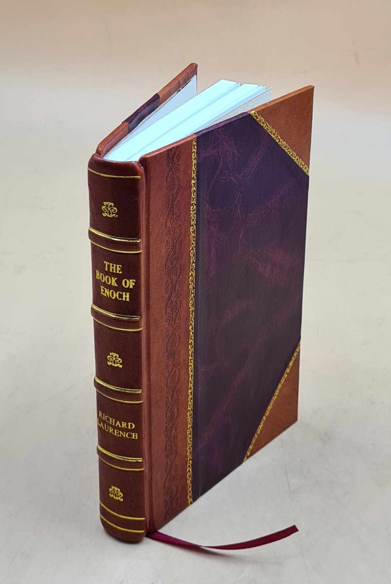 The book of Enoch the Prophet 1833 [Leather Bound]