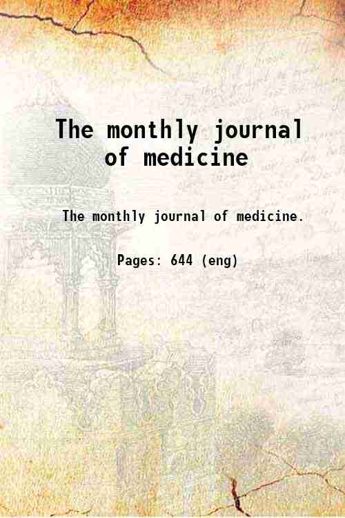 The monthly journal of medicine