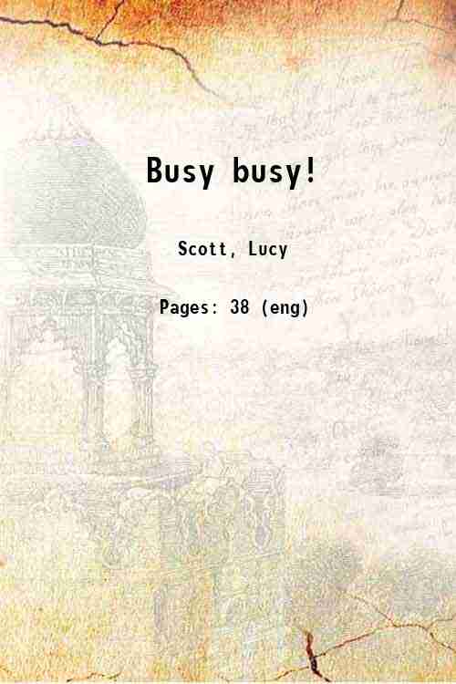 Busy busy!