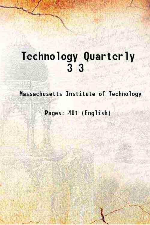 Technology Quarterly 3 3