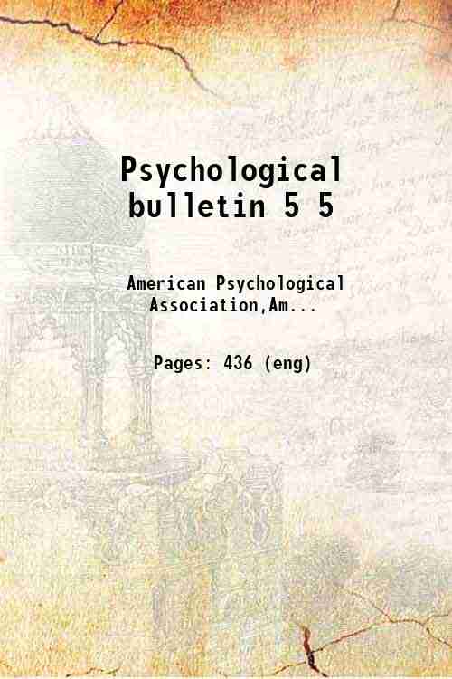 Psychological bulletin 5 5