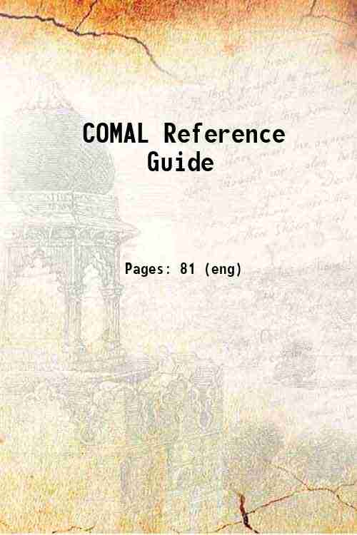 COMAL Reference Guide 