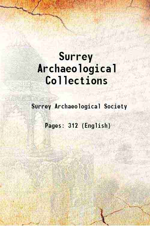 Surrey Archaeological Collections 