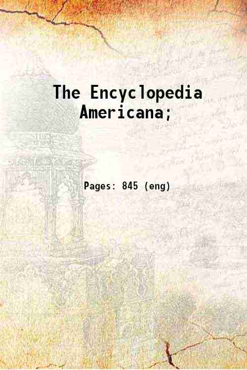 The Encyclopedia Americana; 