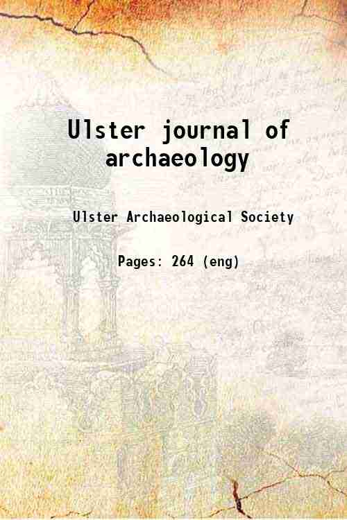 Ulster journal of archaeology 