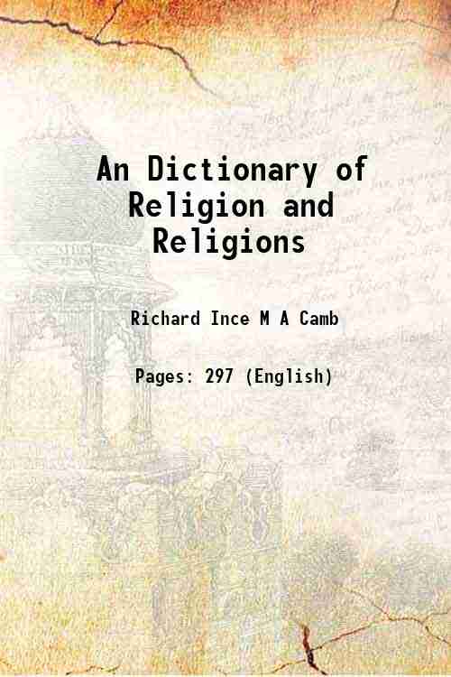 An Dictionary of Religion and Religions 