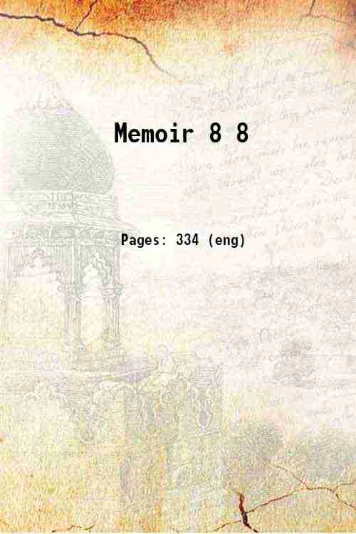 Memoir 8 8
