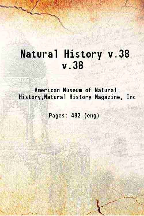 Natural History v.38 v.38