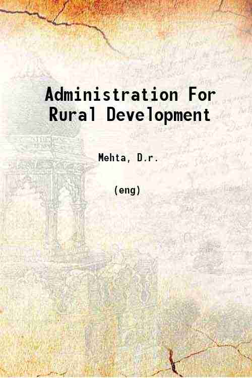 Administration For Rural Development 