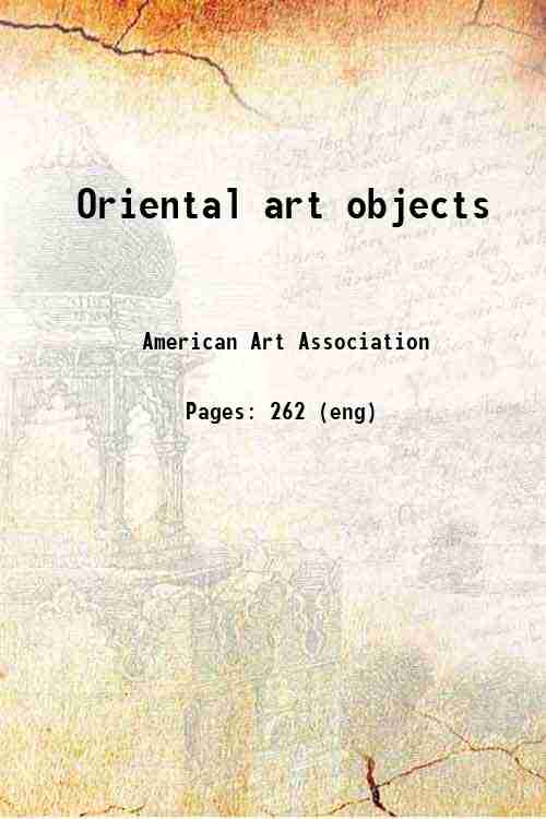 Oriental art objects 