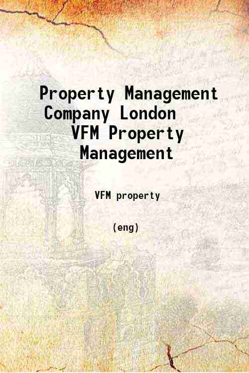 Property Management Company London – VFM Property Management 