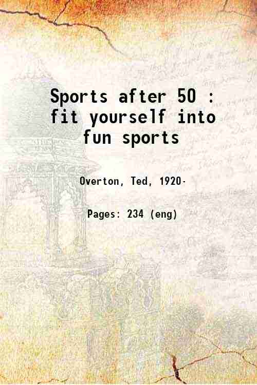 Sports after 50 : fit yourself into fun sports 