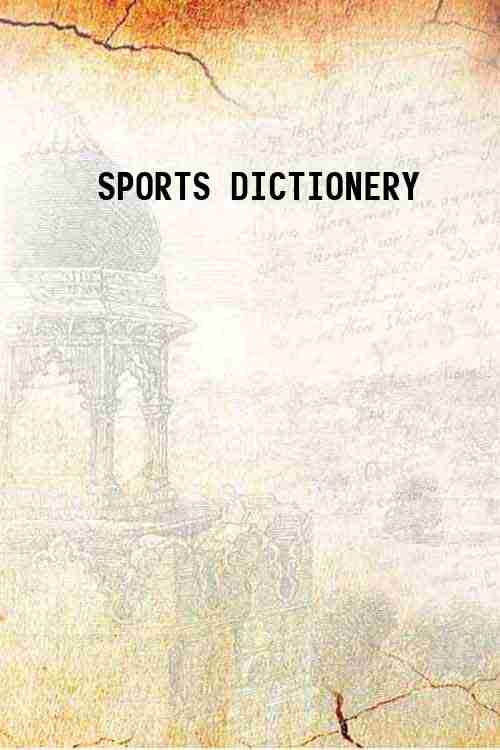 SPORTS DICTIONERY 