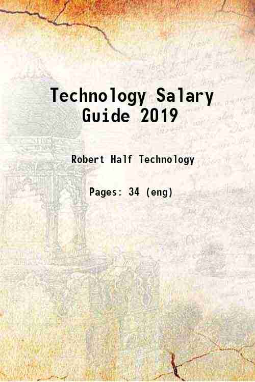 Technology Salary Guide 2019 