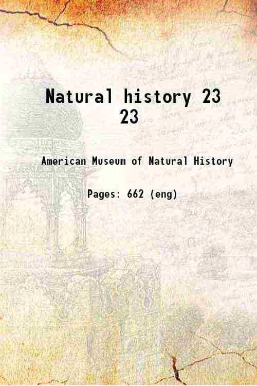 Natural history 23 23