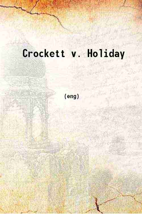 Crockett v. Holiday 