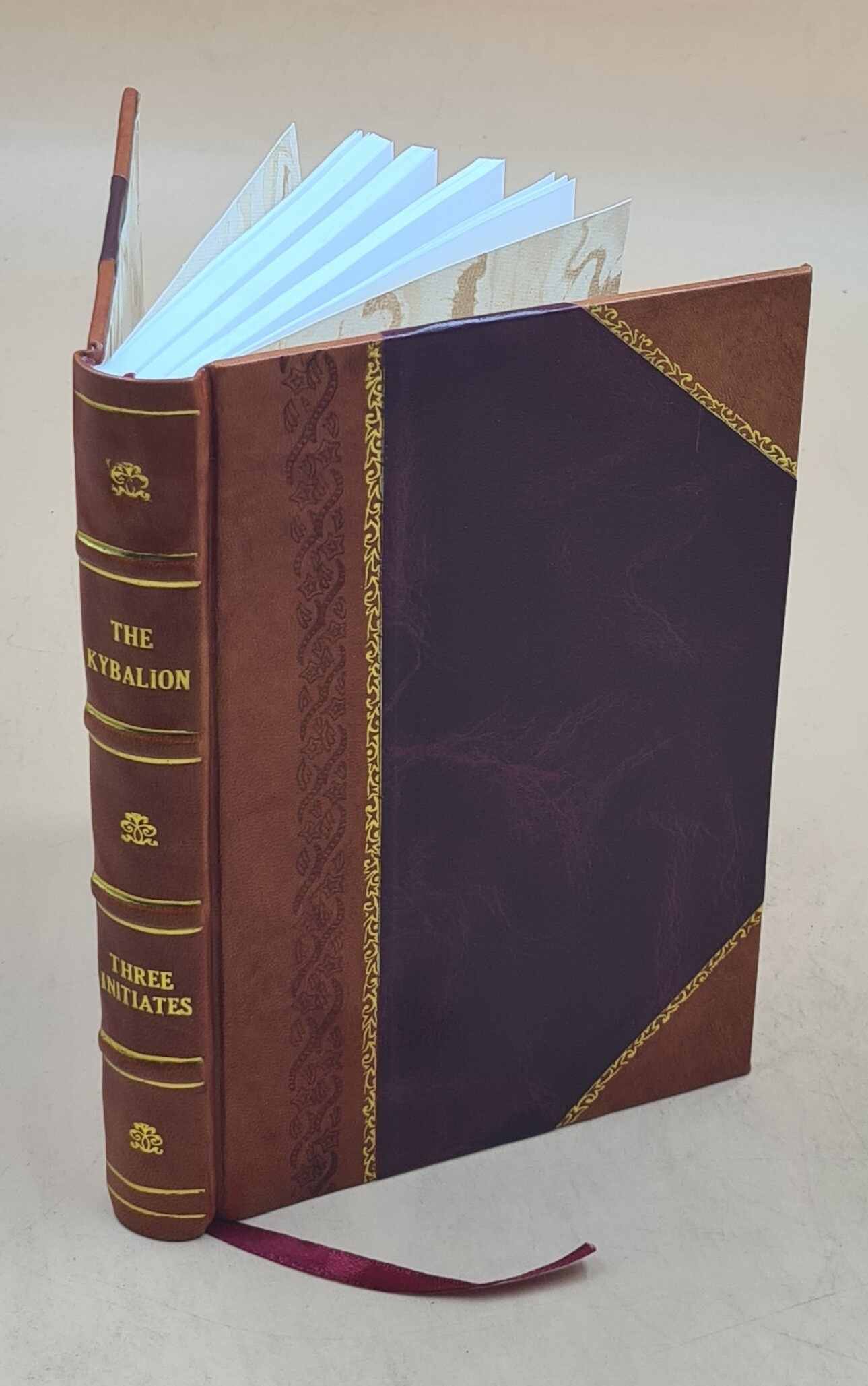 The Kybalion a study of the hermetic philosophy of ancient Egypt and Greece 1908 [Leather Bound]