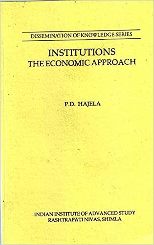 Institutions: The Economic Approach 