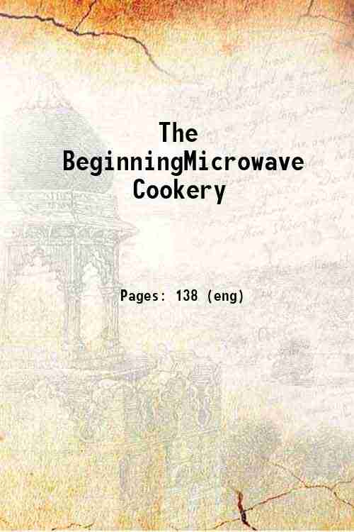 The BeginningMicrowave Cookery